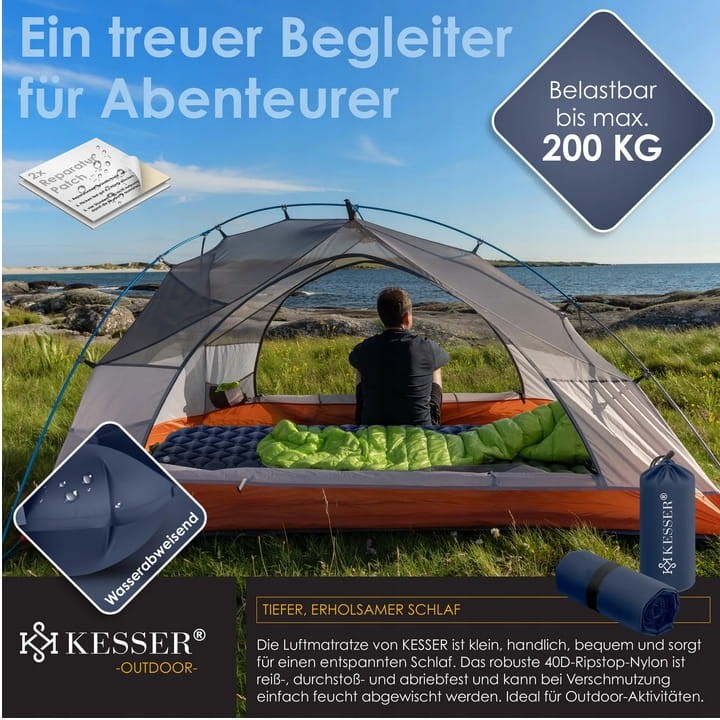 MATERAC KEMPINGOWY DO SPANIA DMUCHANY KESSER 192X58CM