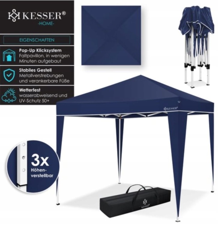 Namiot KESSER 3 x 3 x 2,5m