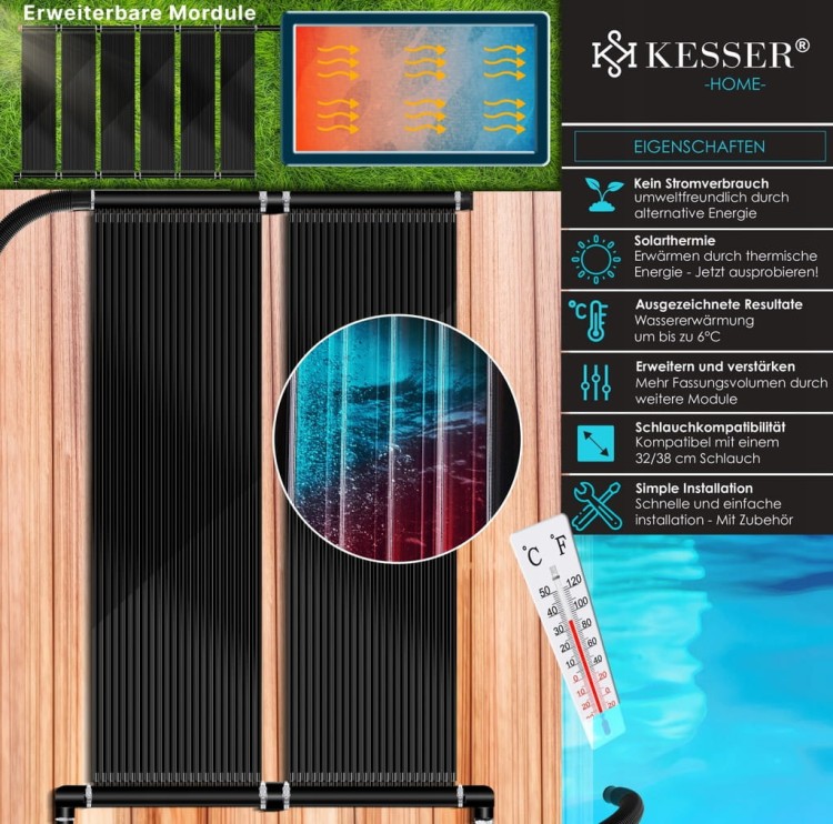 Podgrzewacz do basenu KESSER 300 x 70cm