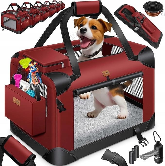 Transporter Torba dla PSA KOTA Zwierząt Lovpet XXL 63,5 x 91,4 x 63,5 cm