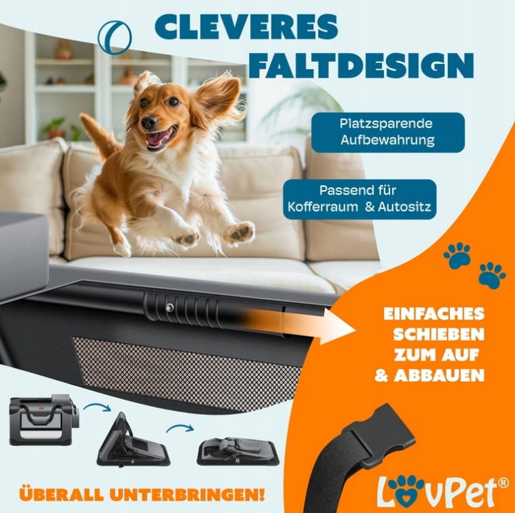 Torba transportowa LOVPET szary XXL 91,4 cm x 63,5 cm x 63,5 cm