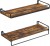 Półka zestaw półek Songmics 40 x 15 cm dąb rustykalny