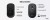 Acer OMR242 Mysz bezprzewodowa USB oryginalna slim niska do chromebook