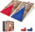 Drewniana Gra w Cornhole 4 Woreczki Składana Lekka Przenośna Zestaw 61x30