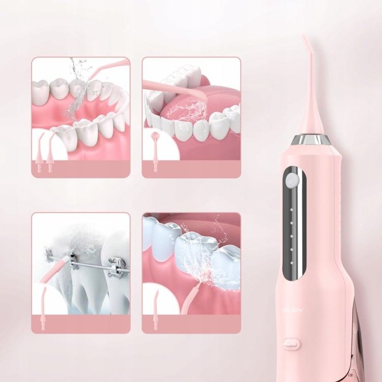 IRYGATOR DO ZĘBÓW BEZPRZWODOWY DENTYSTYCZNY 5DYSZ