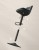 Hoker Songmics szary 48 cm tkanina velur