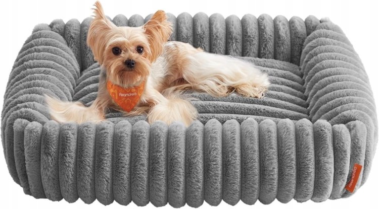 Legowisko dla psa 91 cm x 68 cm - szary